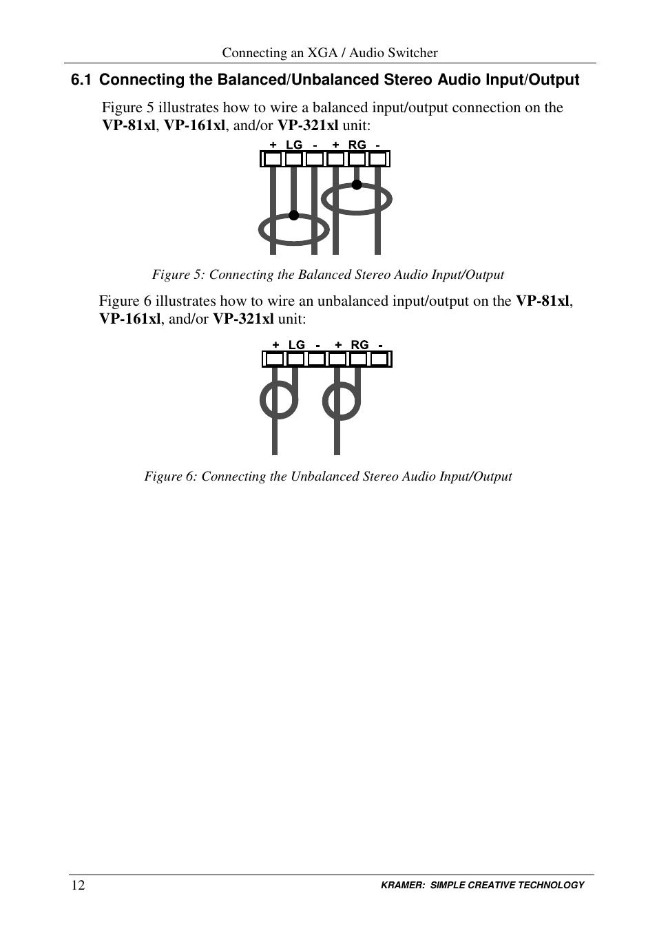 Kramer Electronics VP-161xl User Manual | Page 15 / 37