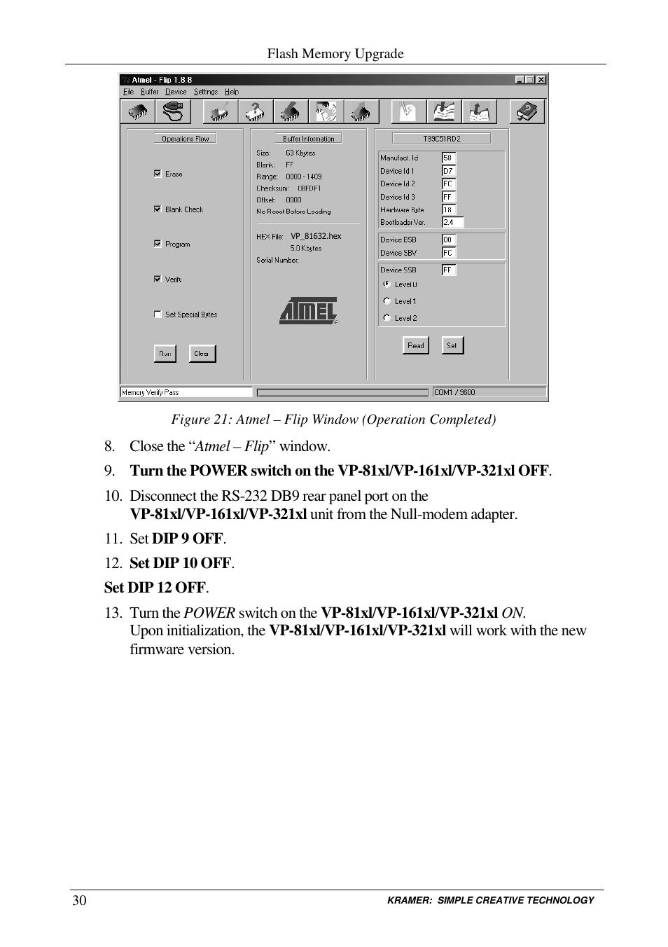 Kramer Electronics VP-161xl User Manual | Page 33 / 37