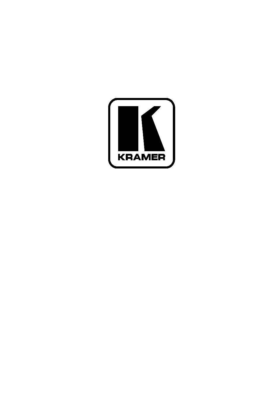 Kramer Electronics VP-16x18AK User Manual | 60 pages