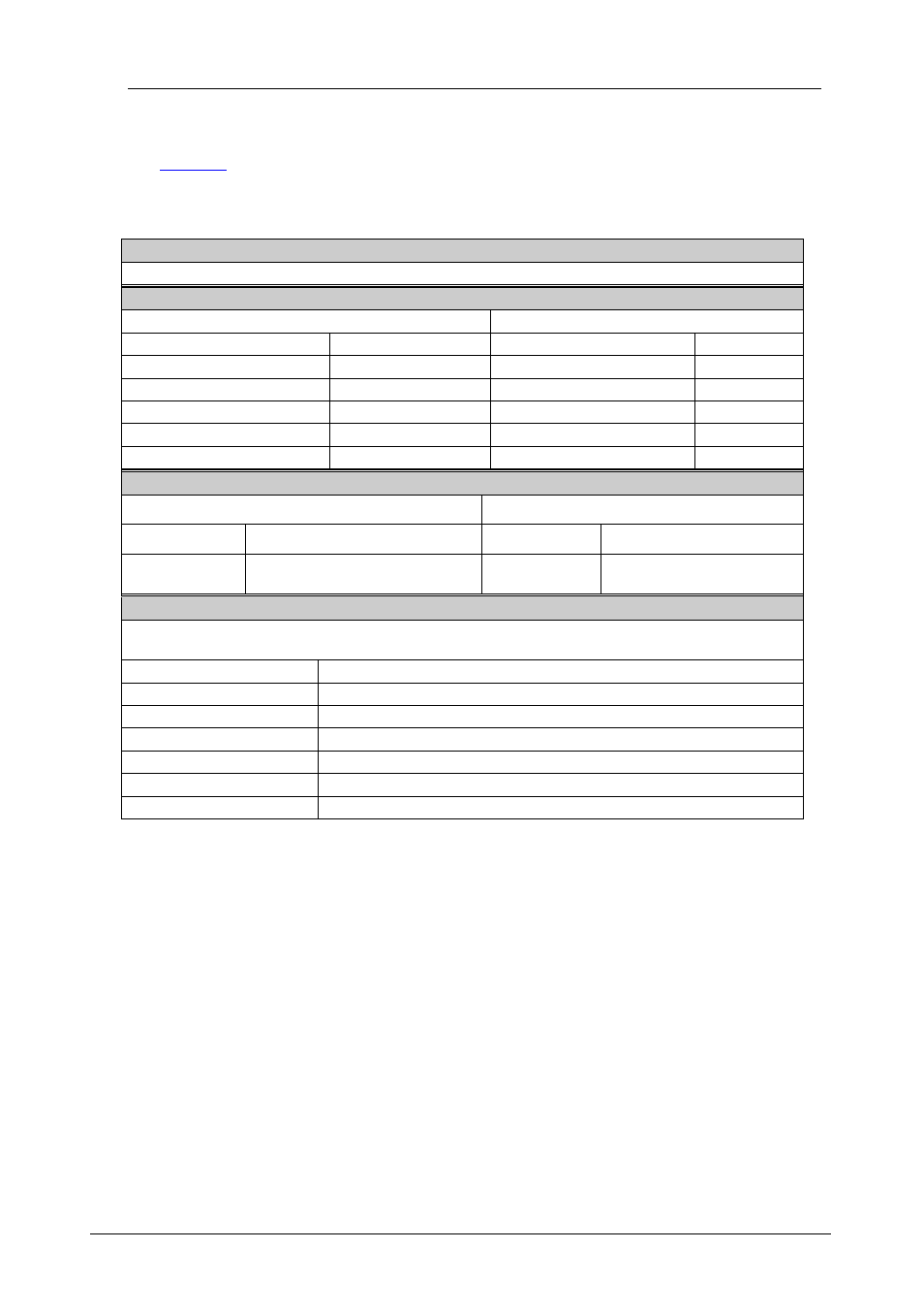 12 default communication parameters, 13 factory default edid, Default communication parameters | Factory default edid, Table 6: communication parameters, Section | Kramer Electronics VP-16x18AK User Manual | Page 42 / 60