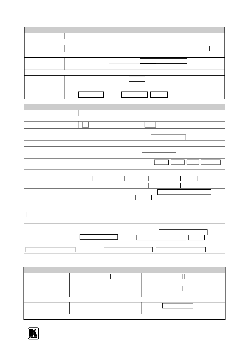 Kramer protocol | Kramer Electronics VP-16x18AK User Manual | Page 53 / 60