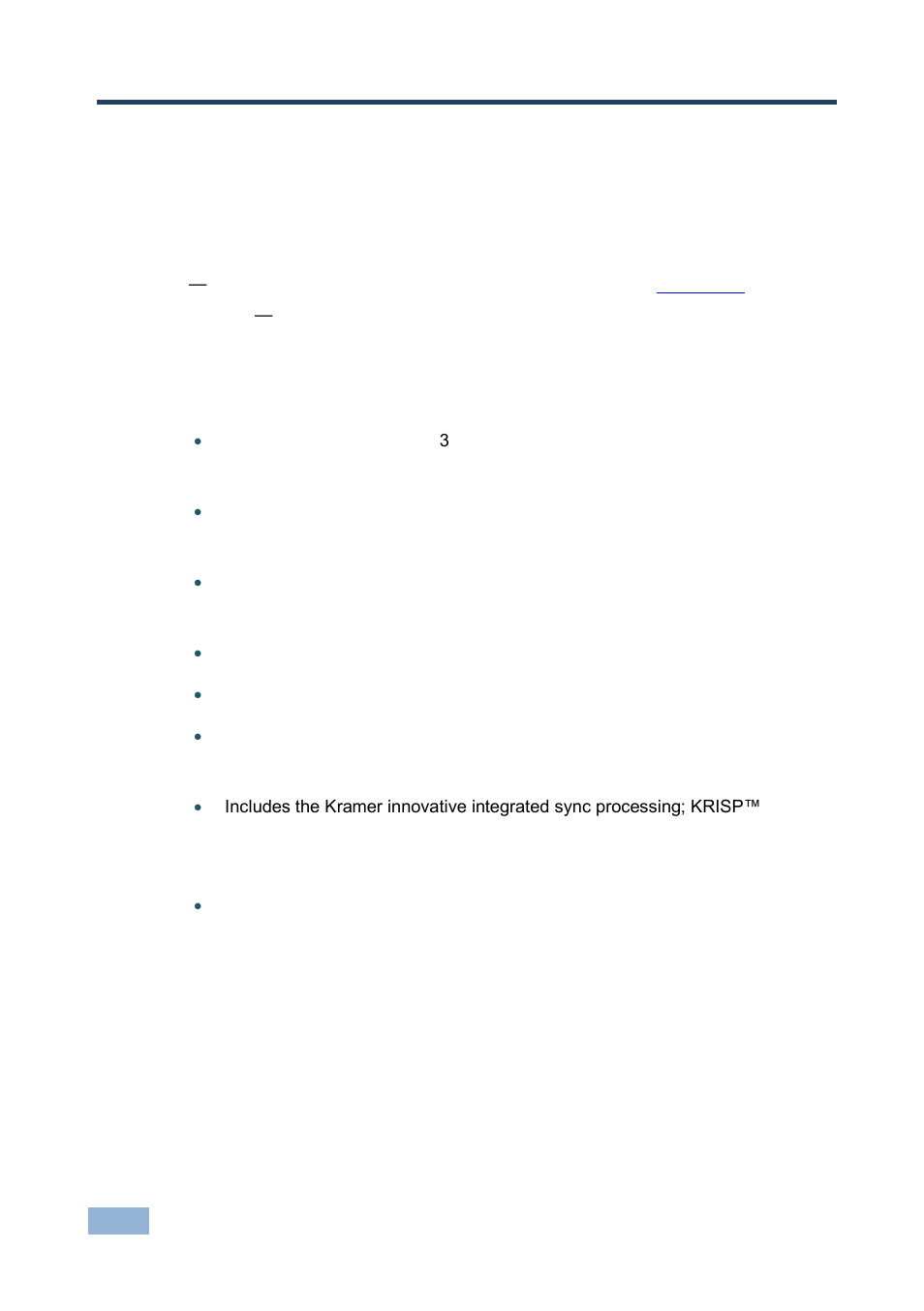 3 overview, Overview, 3overview | Kramer Electronics VP-211K User Manual | Page 7 / 15