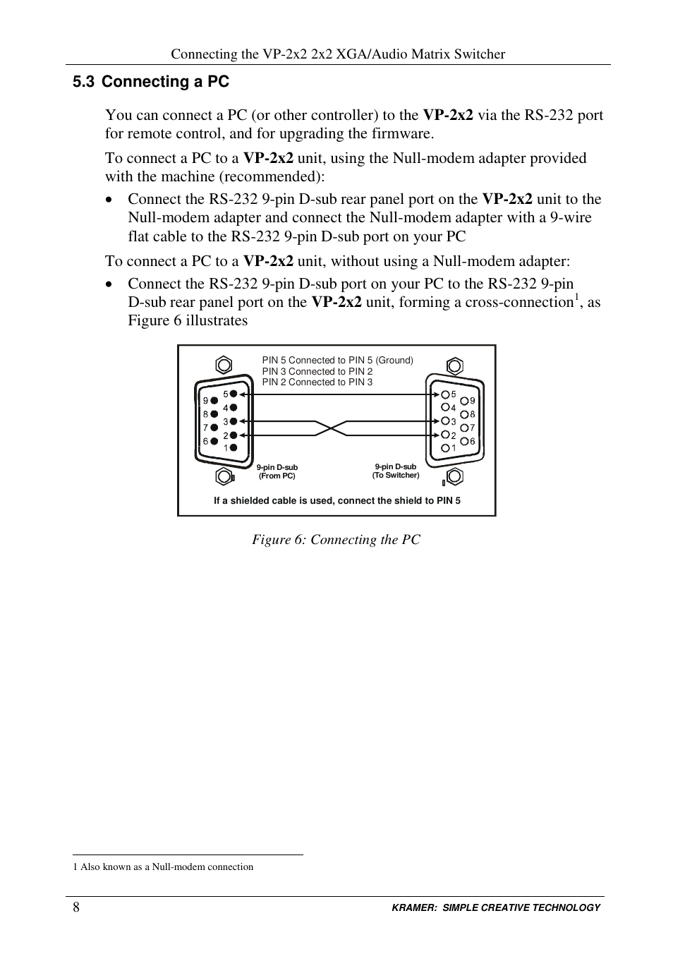 Kramer Electronics VP-2x2 User Manual | Page 10 / 17