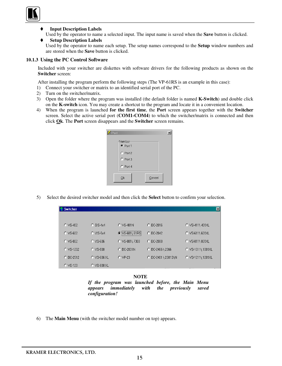 Kramer Electronics VP-31 User Manual | Page 17 / 25