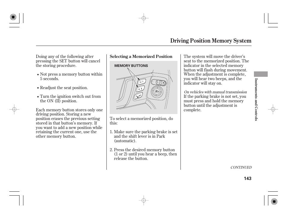 Acura 2009 TSX User Manual | Page 149 / 526