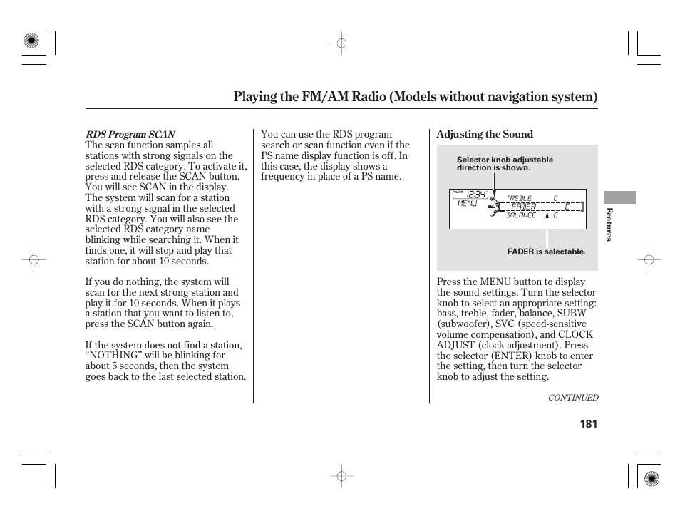 Acura 2009 TSX User Manual | Page 187 / 526