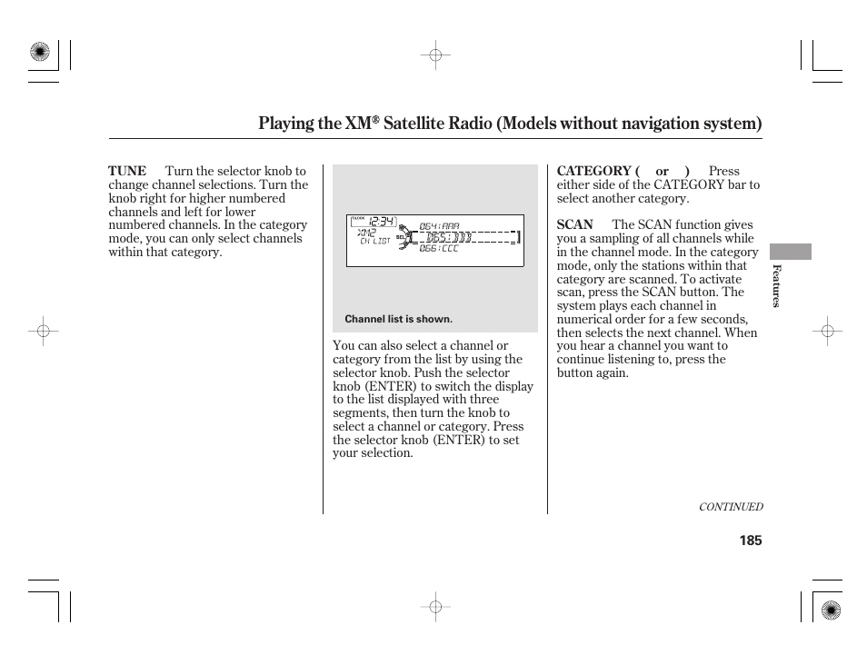 Acura 2009 TSX User Manual | Page 191 / 526