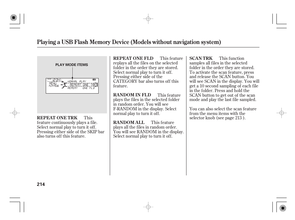 Acura 2009 TSX User Manual | Page 220 / 526