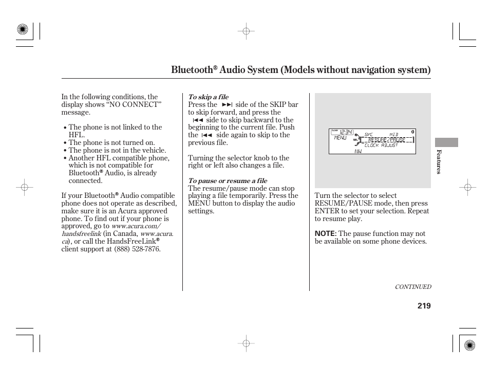 Acura 2009 TSX User Manual | Page 225 / 526