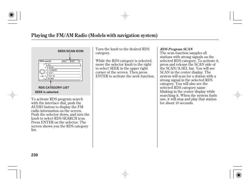 Acura 2009 TSX User Manual | Page 236 / 526