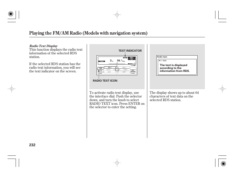 Acura 2009 TSX User Manual | Page 238 / 526