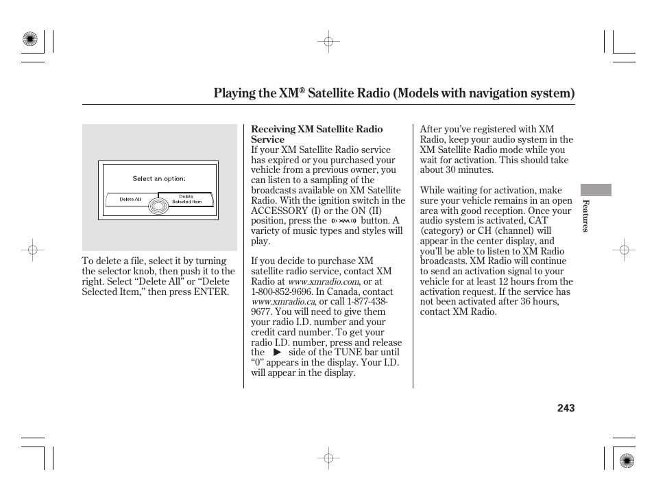 Acura 2009 TSX User Manual | Page 249 / 526