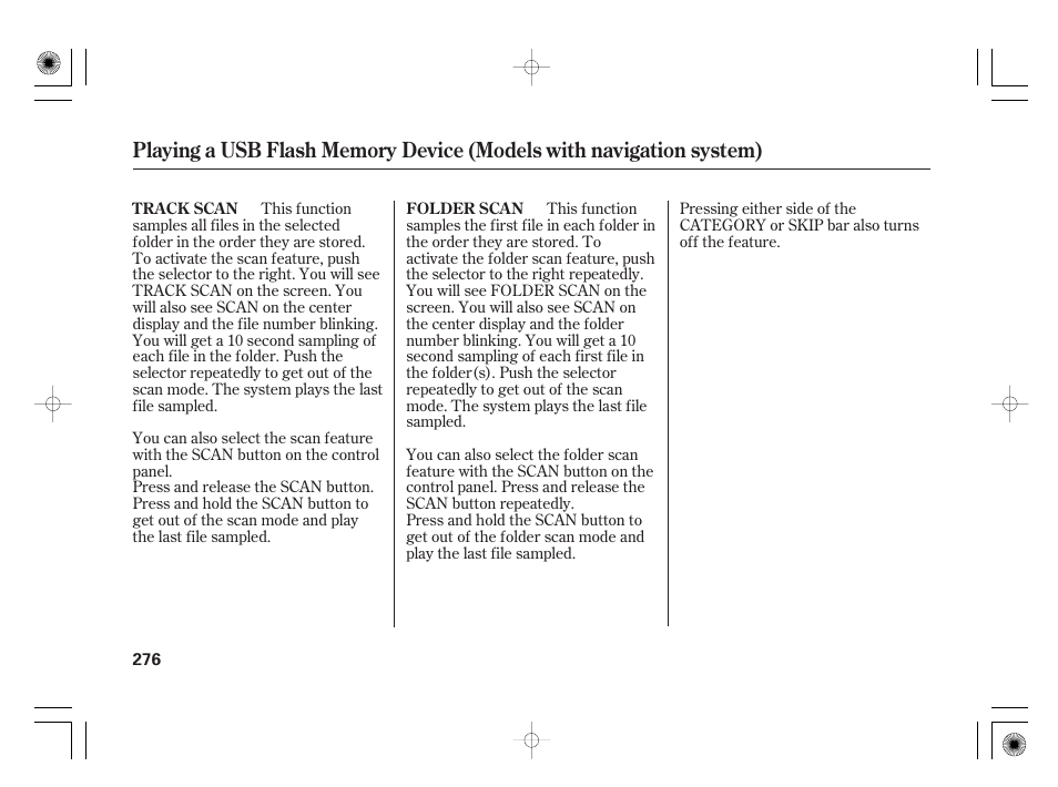 Acura 2009 TSX User Manual | Page 282 / 526