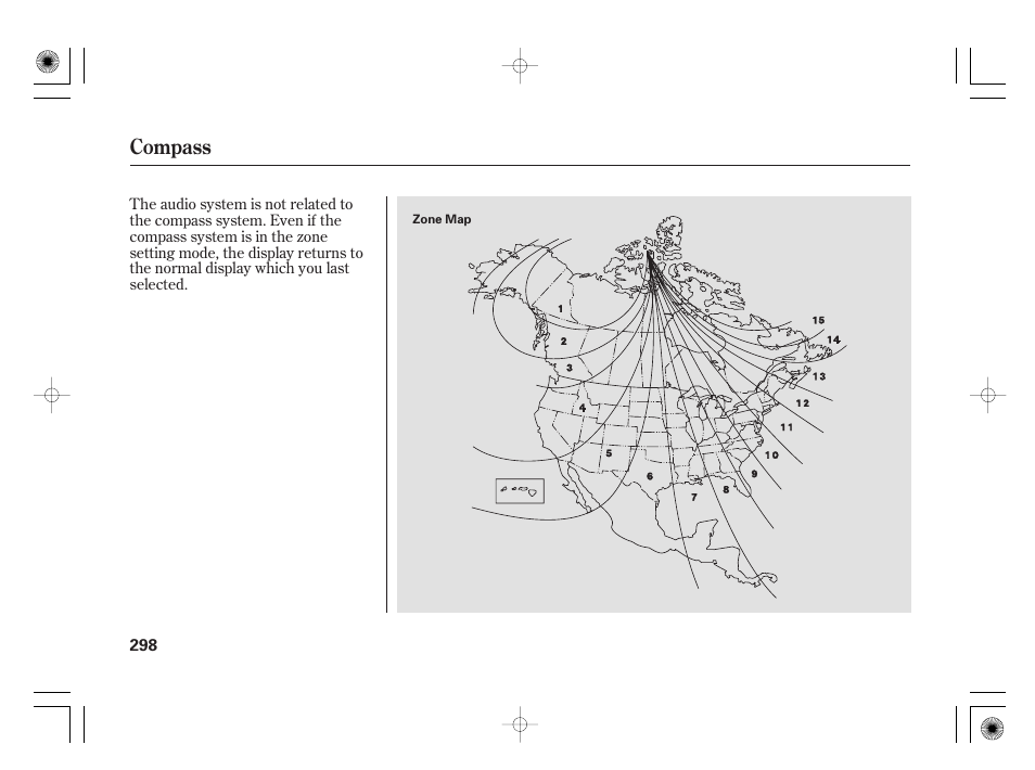 Compass | Acura 2009 TSX User Manual | Page 304 / 526