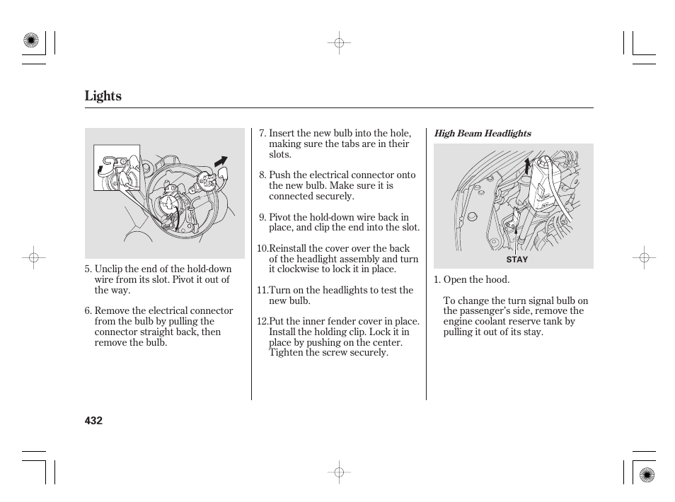 Lights | Acura 2009 TSX User Manual | Page 438 / 526