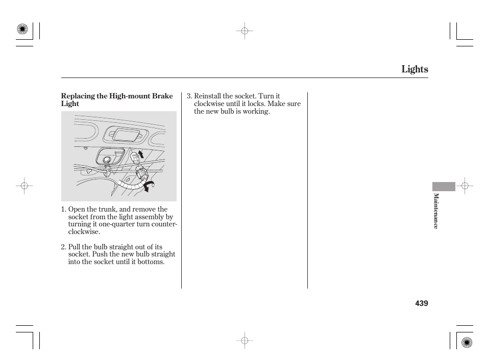 Lights | Acura 2009 TSX User Manual | Page 445 / 526