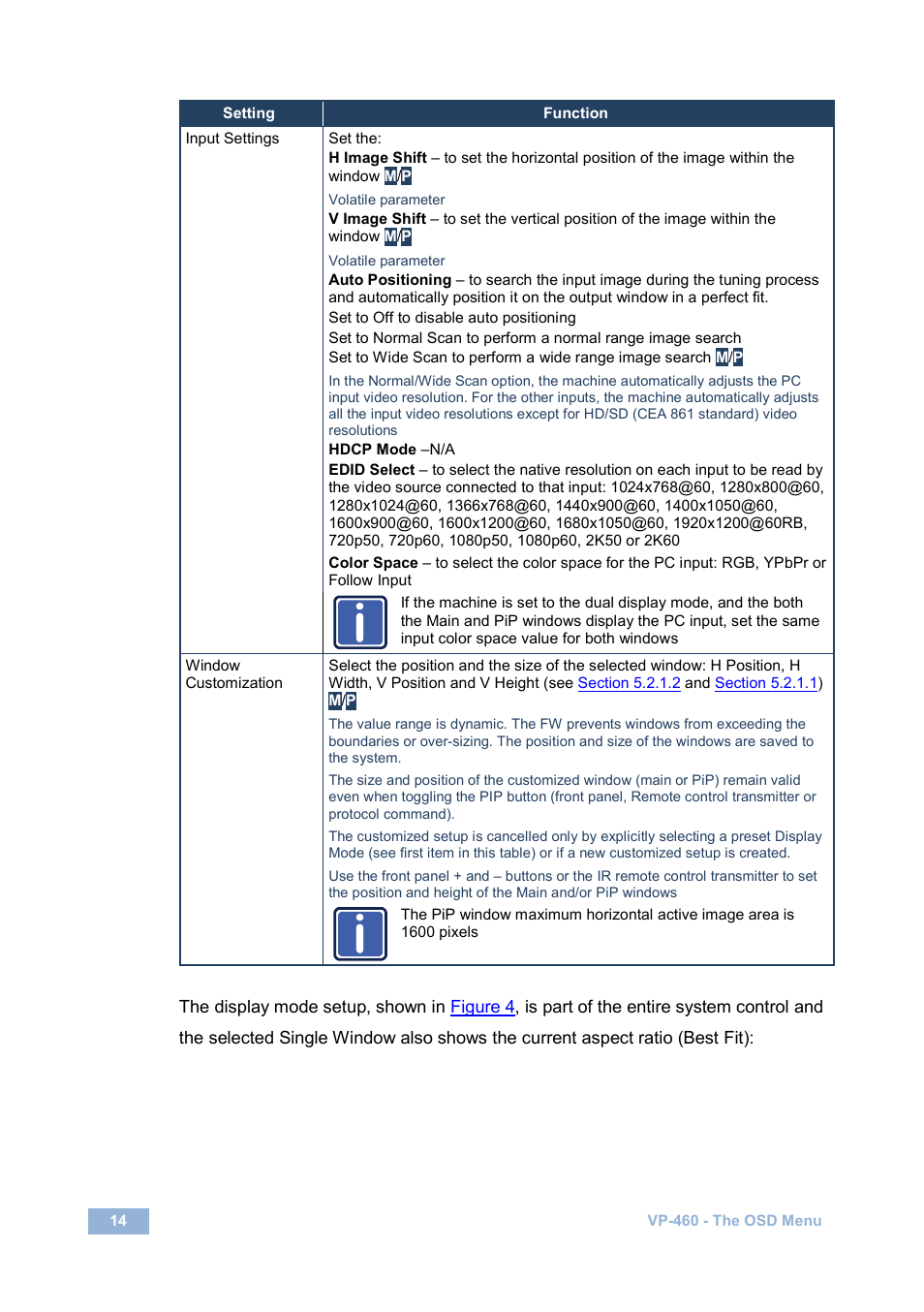 Kramer Electronics VP-460 User Manual | Page 19 / 61