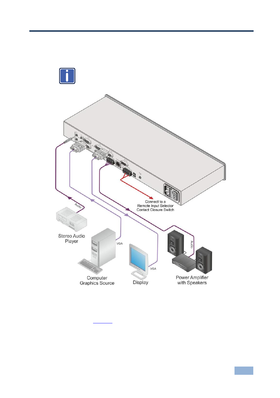 Kramer Electronics VP-4x1CS User Manual | Page 12 / 39