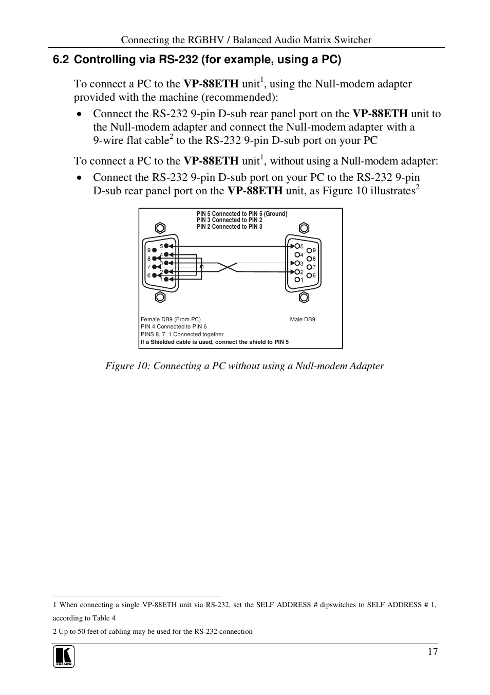 Kramer Electronics VP-84ETH User Manual | Page 20 / 40