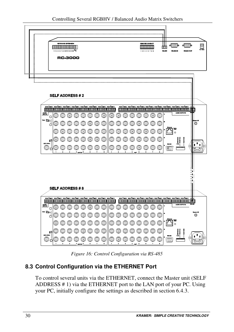 Kramer Electronics VP-84ETH User Manual | Page 33 / 40
