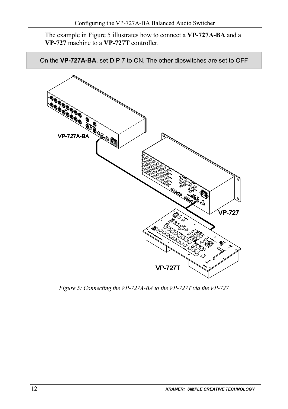 Ee figure 5) | Kramer Electronics VP-727A-BA User Manual | Page 14 / 32