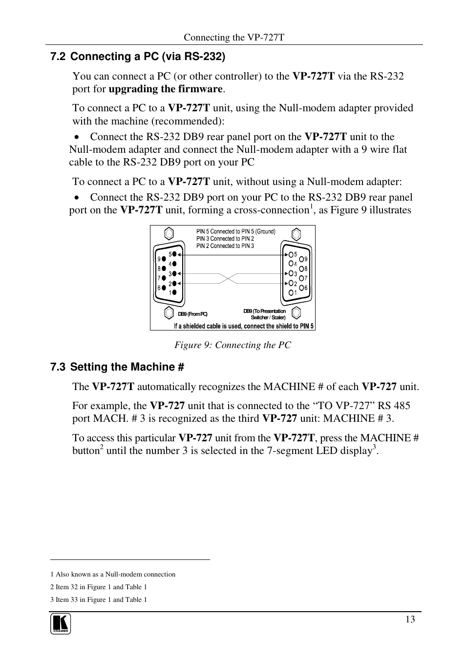 Kramer Electronics VP-727T User Manual | Page 15 / 19