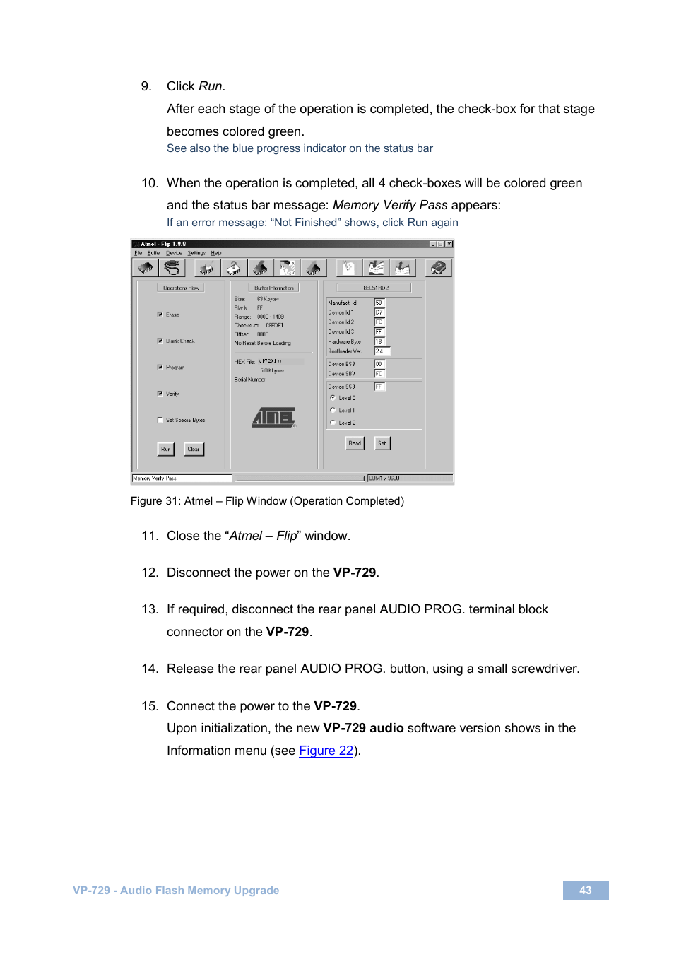 Kramer Electronics VP-729 User Manual | Page 48 / 67