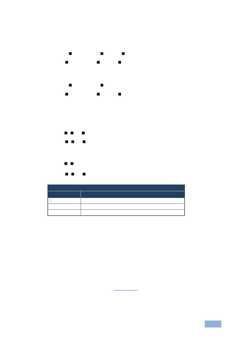 3 protocol table: mimicking osd | Kramer Electronics VP-771 User Manual | Page 72 / 85