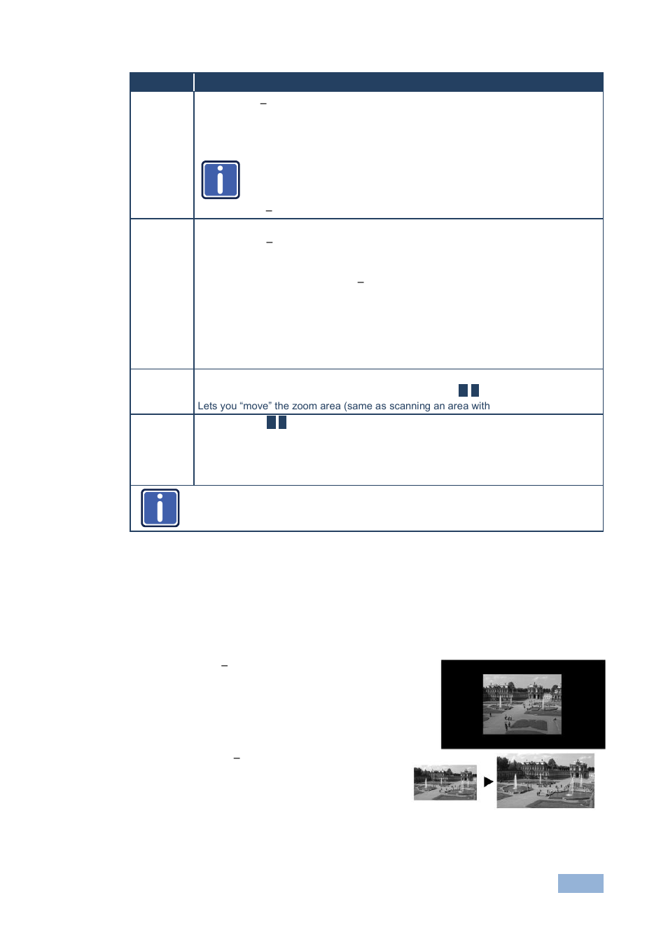 1 selecting the correct aspect ratio | Kramer Electronics VP-773 User Manual | Page 38 / 80