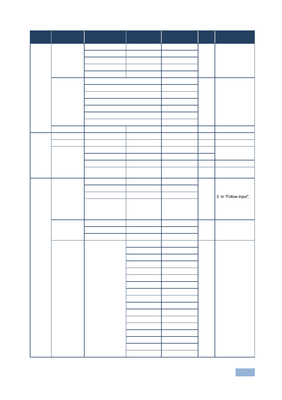 Kramer Electronics VP-773 User Manual | Page 70 / 80