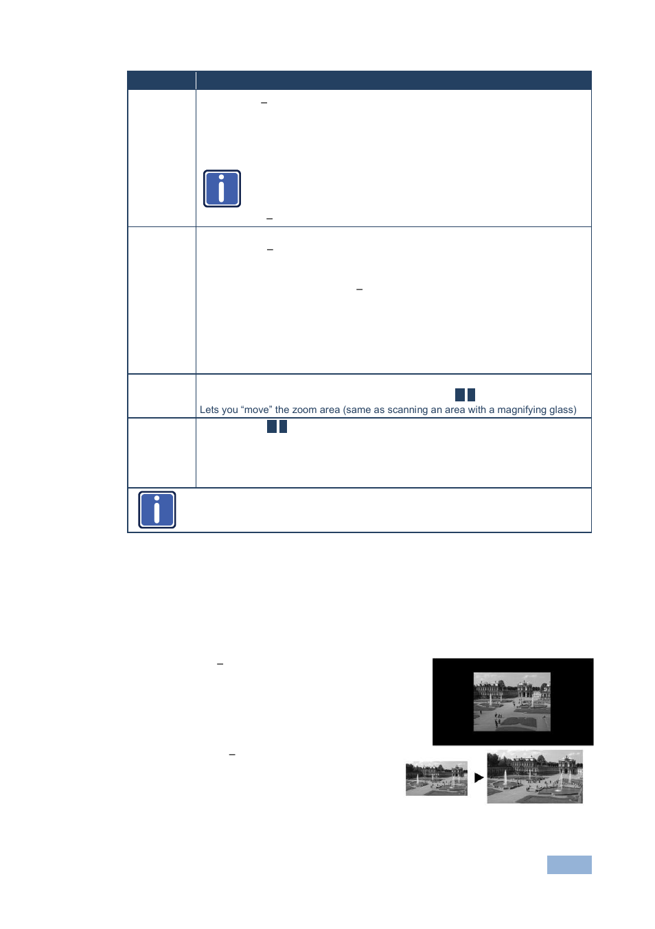 1 selecting the correct aspect ratio | Kramer Electronics VP-774 User Manual | Page 42 / 85