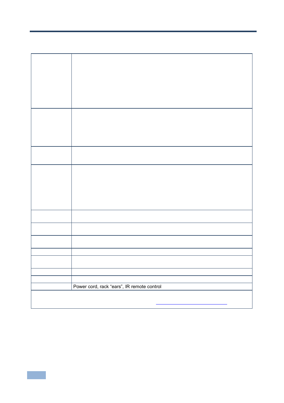 11 technical specifications, Technical specifications | Kramer Electronics VP-774AMP User Manual | Page 65 / 85