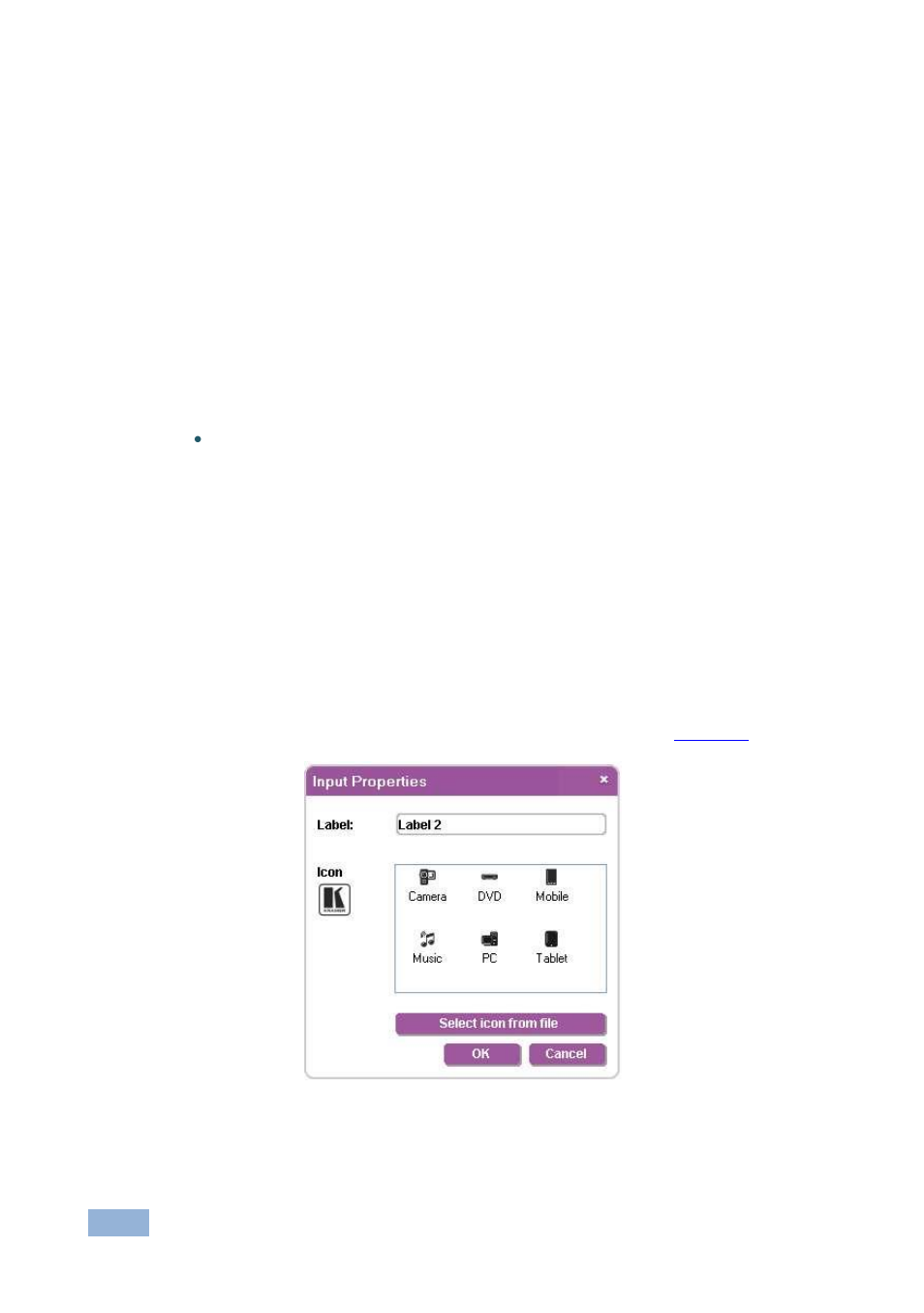 9 changing the priority of an input, Figure 19: input button priorities window | Kramer Electronics VP-81SIDN User Manual | Page 38 / 50