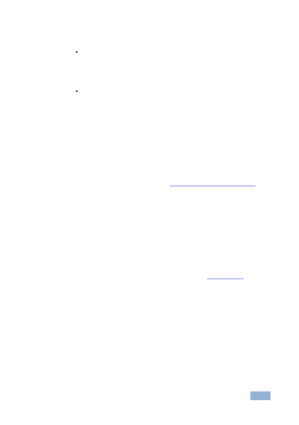 11 updating the firmware, 12 resetting the device | Kramer Electronics VP-81SIDN User Manual | Page 39 / 50