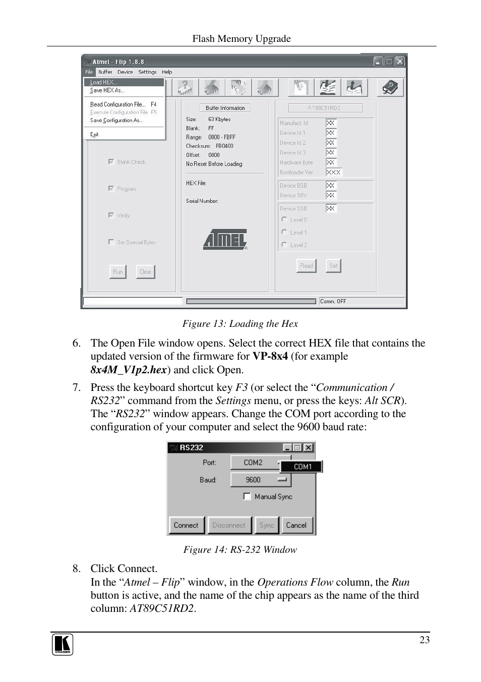 Kramer Electronics VP-8x4 User Manual | Page 26 / 34