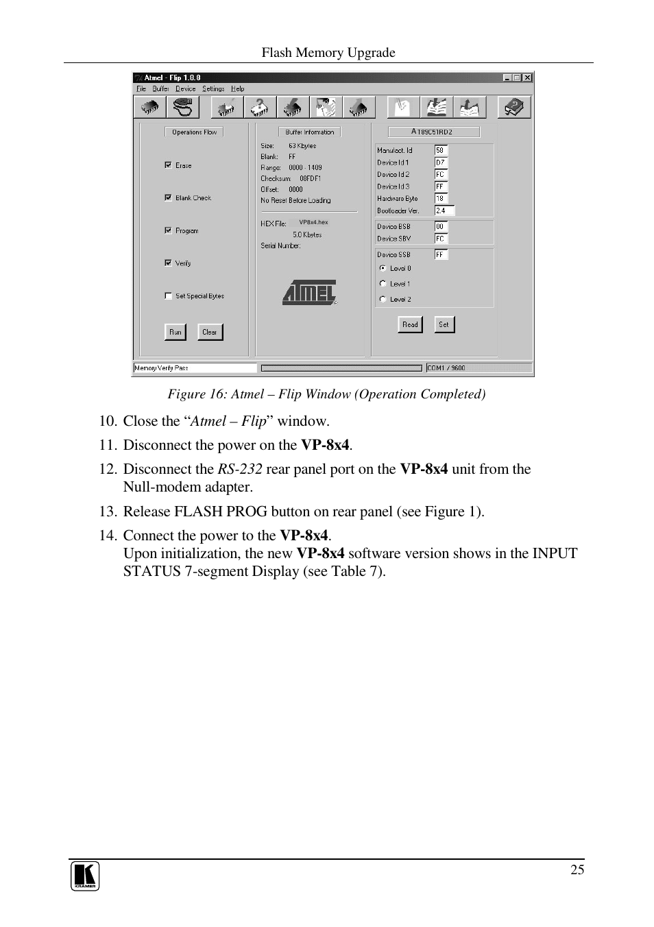 Kramer Electronics VP-8x4 User Manual | Page 28 / 34