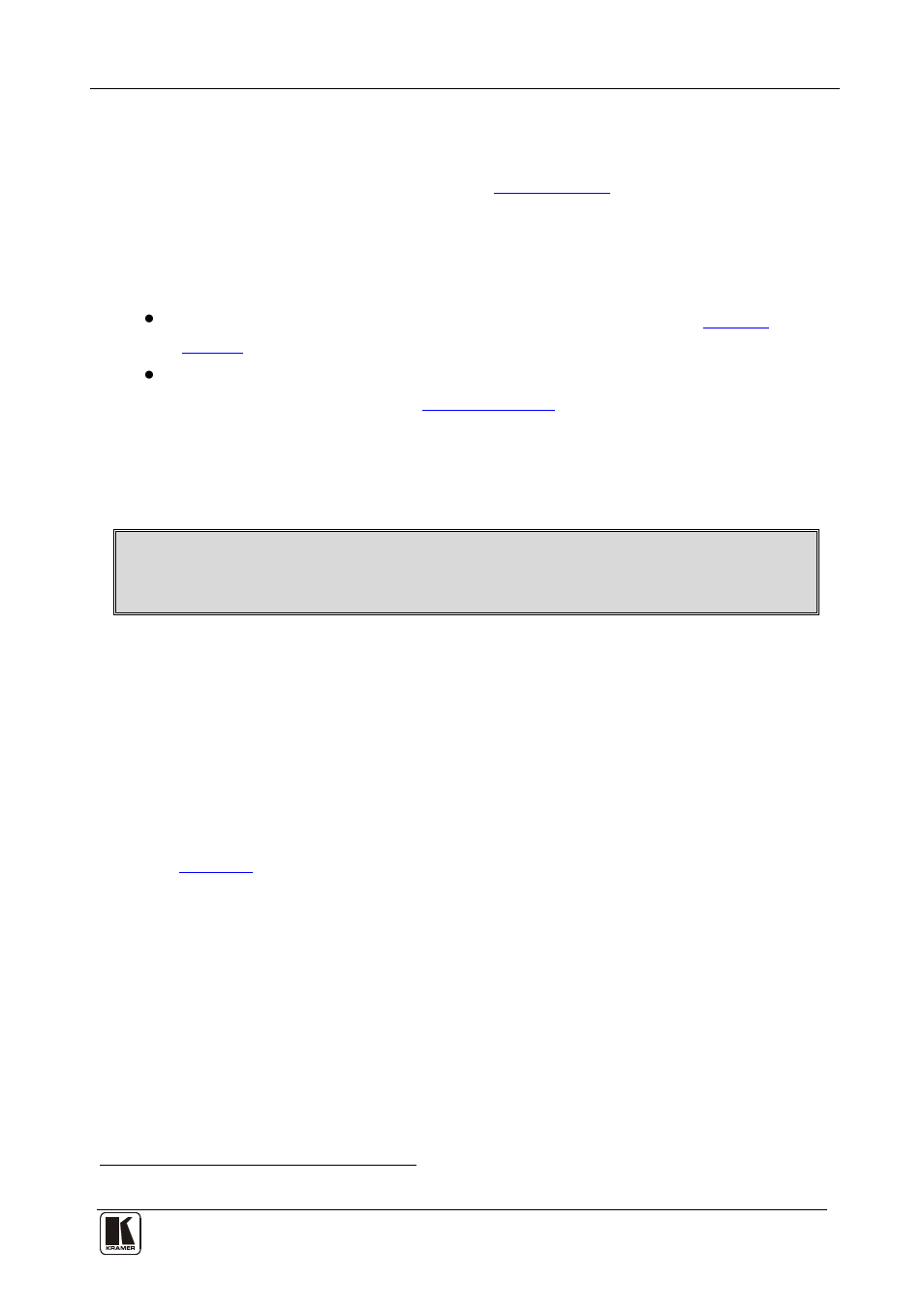 5 configuring the ethernet port, 1 connecting via the ethernet, Configuring the ethernet port | Connecting via the ethernet | Kramer Electronics VP-8x4AK User Manual | Page 19 / 57