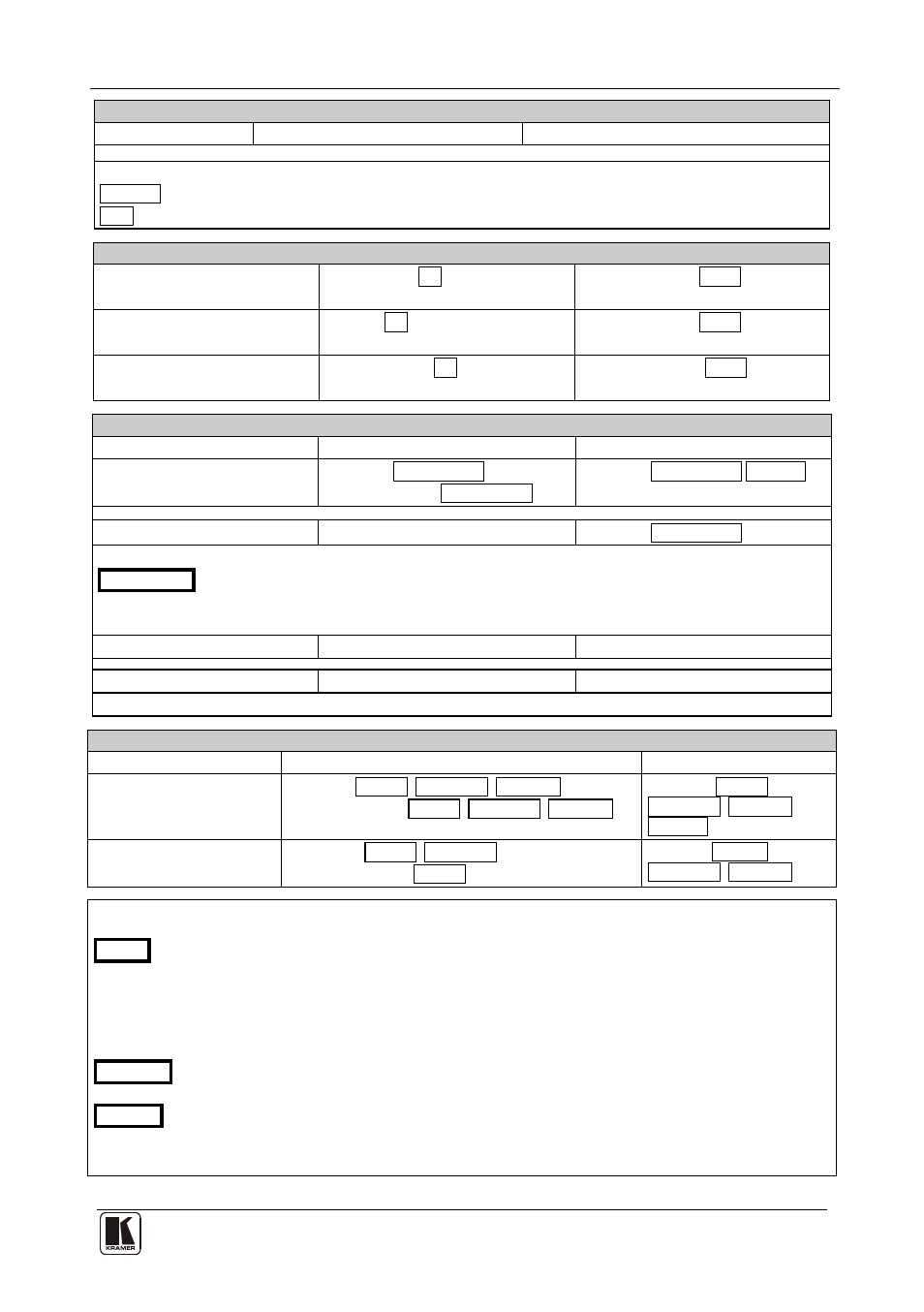 Kramer protocol | Kramer Electronics VP-8x4AK User Manual | Page 49 / 57