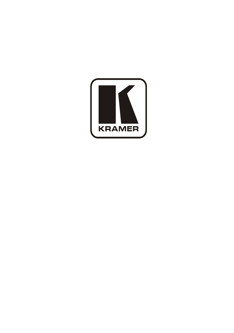 Kramer Electronics VP-8x8TP User Manual | 56 pages