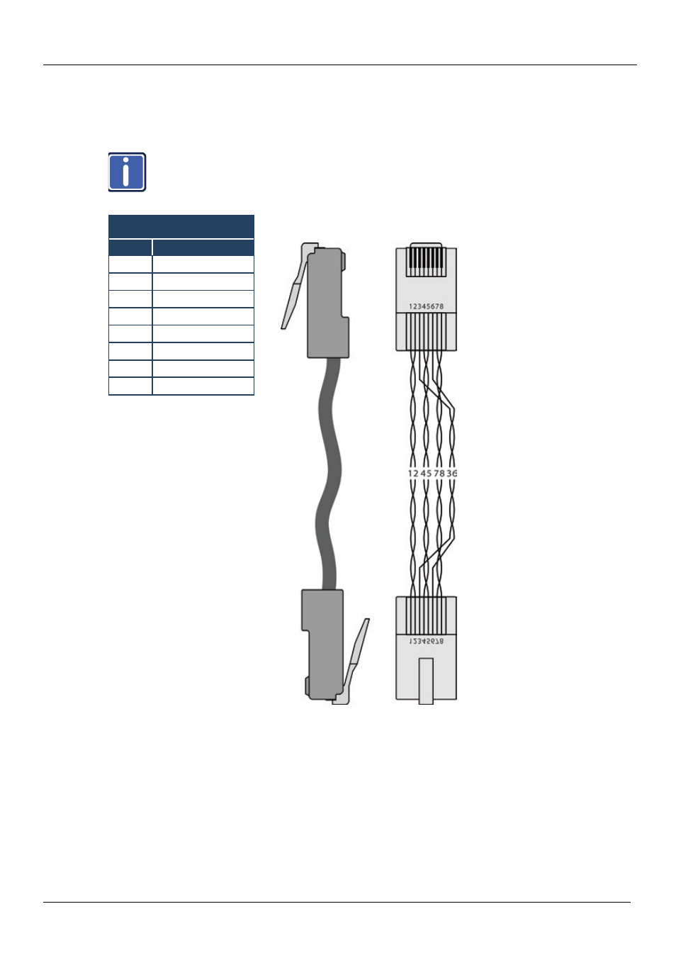 1 wiring the tp rj45 connectors, Wiring the tp rj-45 connectors, Figure 32: tp pinout wiring | Kramer Electronics VP-8x8TP User Manual | Page 38 / 56