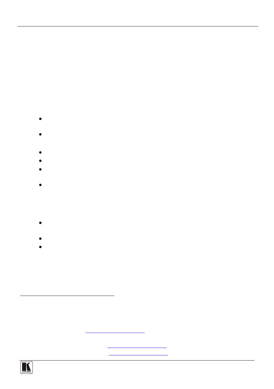 1 introduction, 2 getting started, 1 quick start | Introduction, Getting started, Quick start, 1introduction, 2getting started | Kramer Electronics VP-8x8TP User Manual | Page 5 / 56