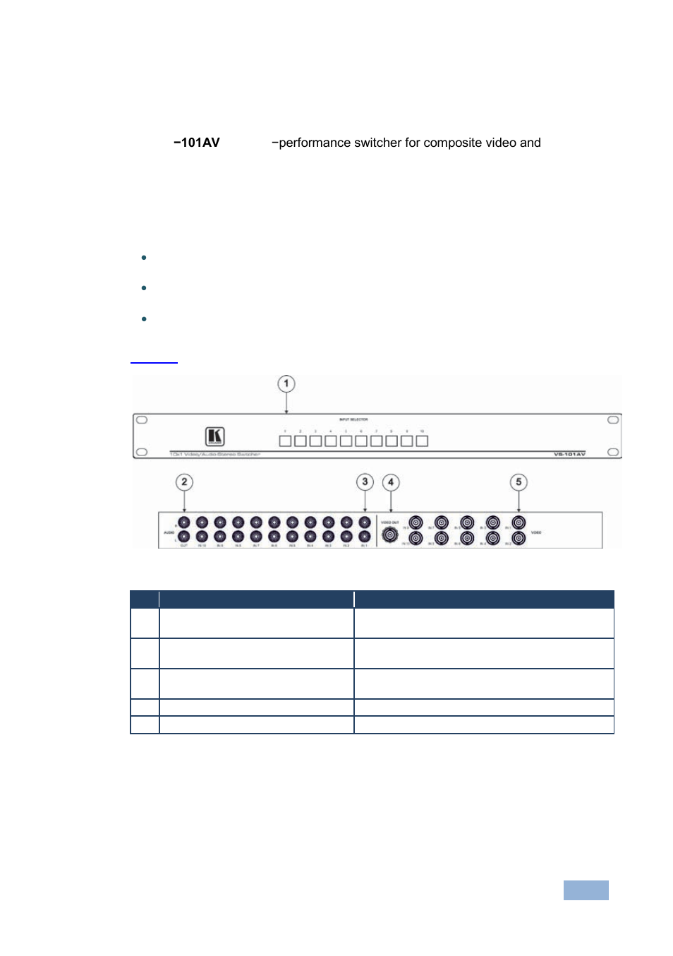 Kramer Electronics VS-4X User Manual | Page 8 / 16
