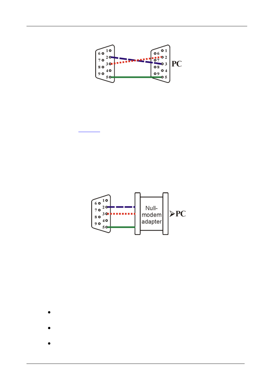 3 operating via the rs-485 port, Operating via the rs-485 port, Figure 3: crossed cable rs-232 connection | Figure 3 | Kramer Electronics VS-121HC User Manual | Page 13 / 33