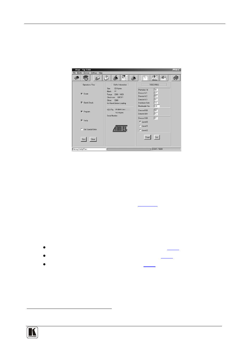2 upgrading the ethernet firmware, Upgrading the ethernet firmware | Kramer Electronics VS-121HC User Manual | Page 26 / 33