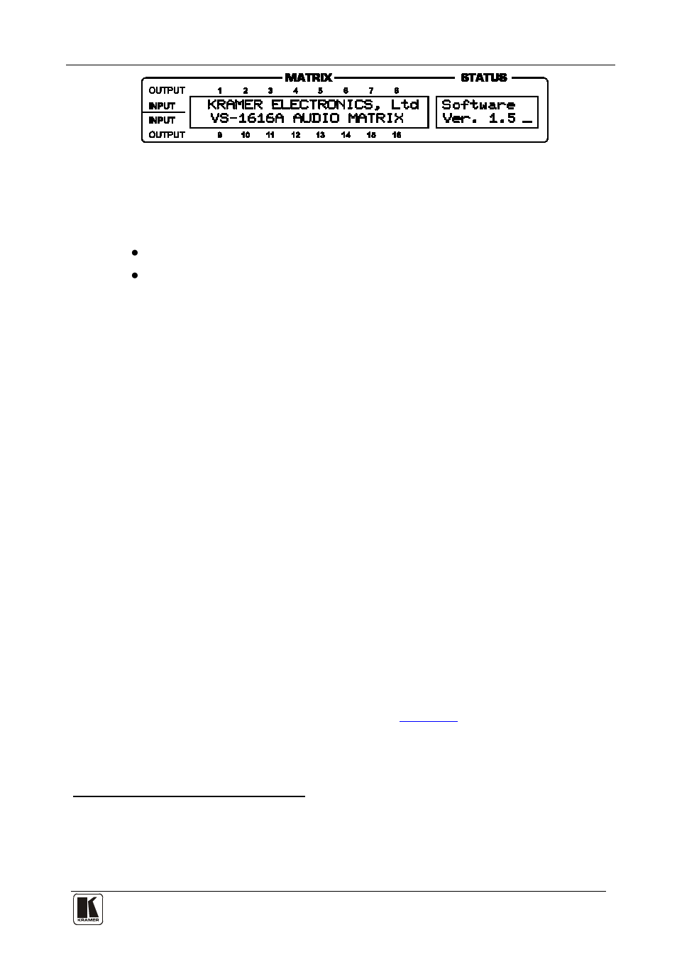12 choosing the initial reset, Choosing the initial reset, Figure 23: machine identification | Kramer Electronics VS-1616A User Manual | Page 55 / 64