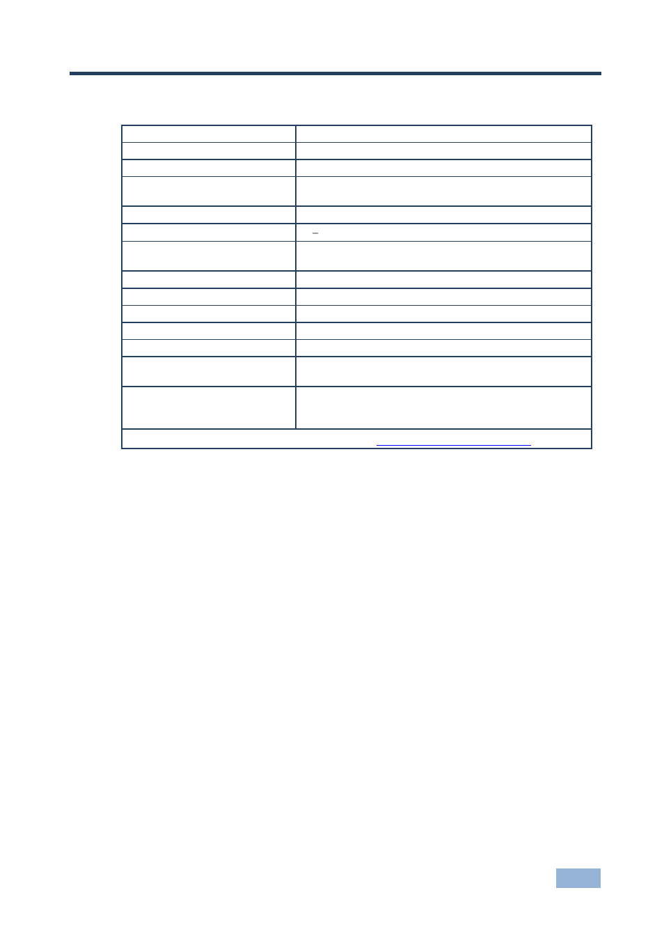 7 technical specifications, Technical specifications, 7technical specifications | Kramer Electronics VS-161H User Manual | Page 20 / 25