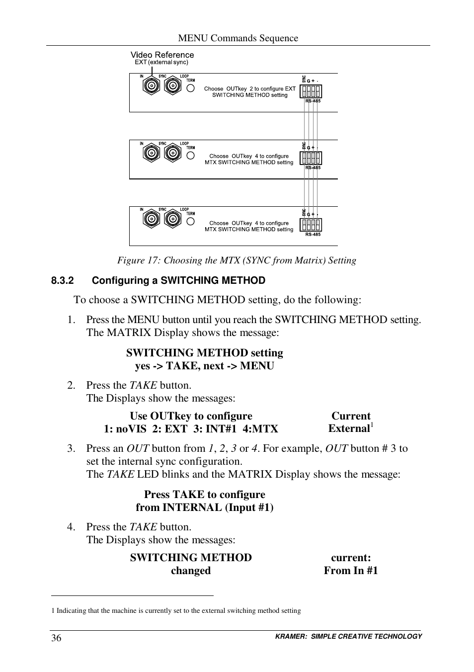 Kramer Electronics VS-162AVRCA User Manual | Page 40 / 53