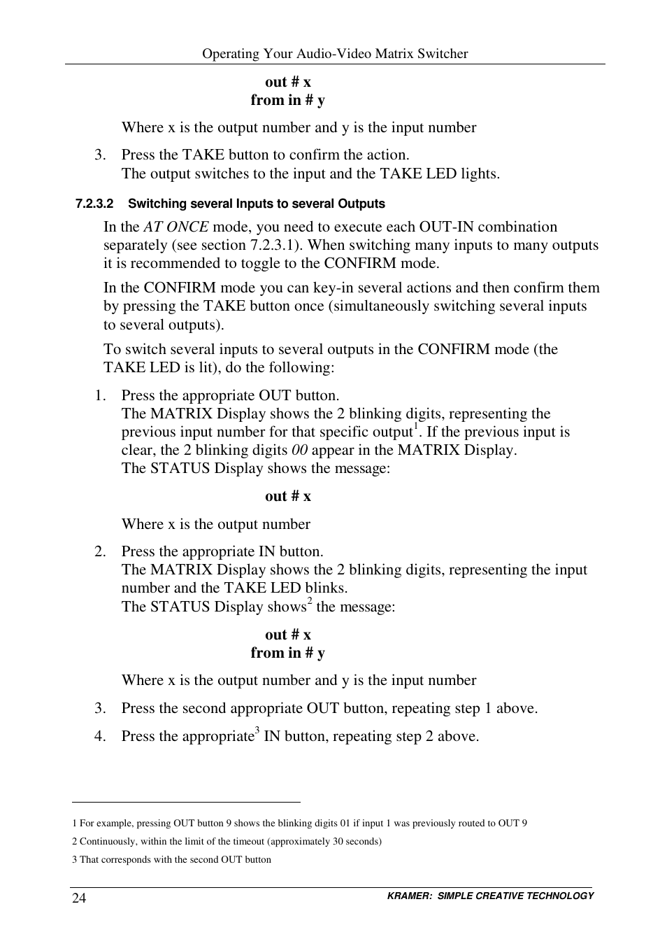 Kramer Electronics VS-162AVRCA User Manual | Page 28 / 53