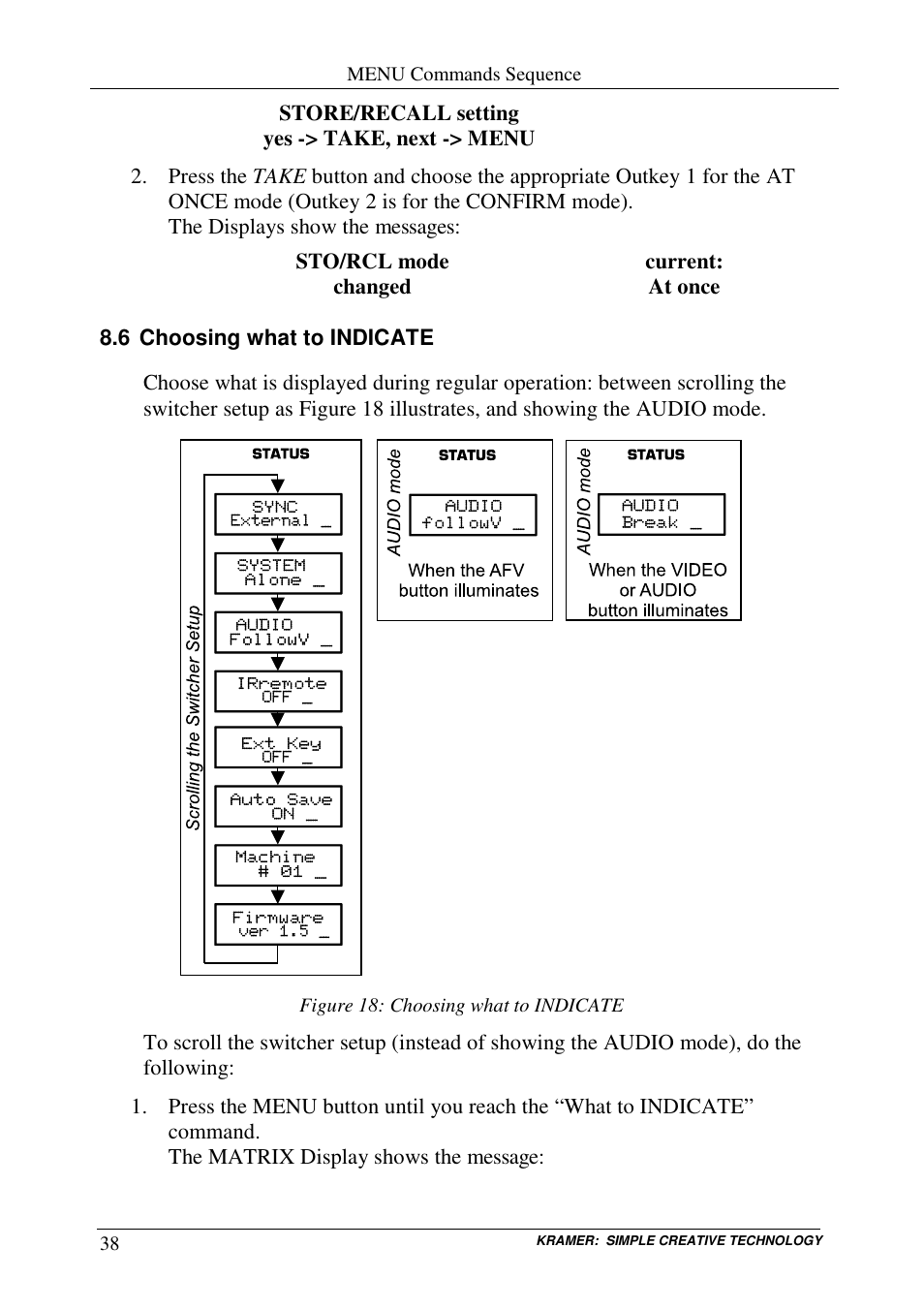 Kramer Electronics VS-162AVRCA User Manual | Page 42 / 53