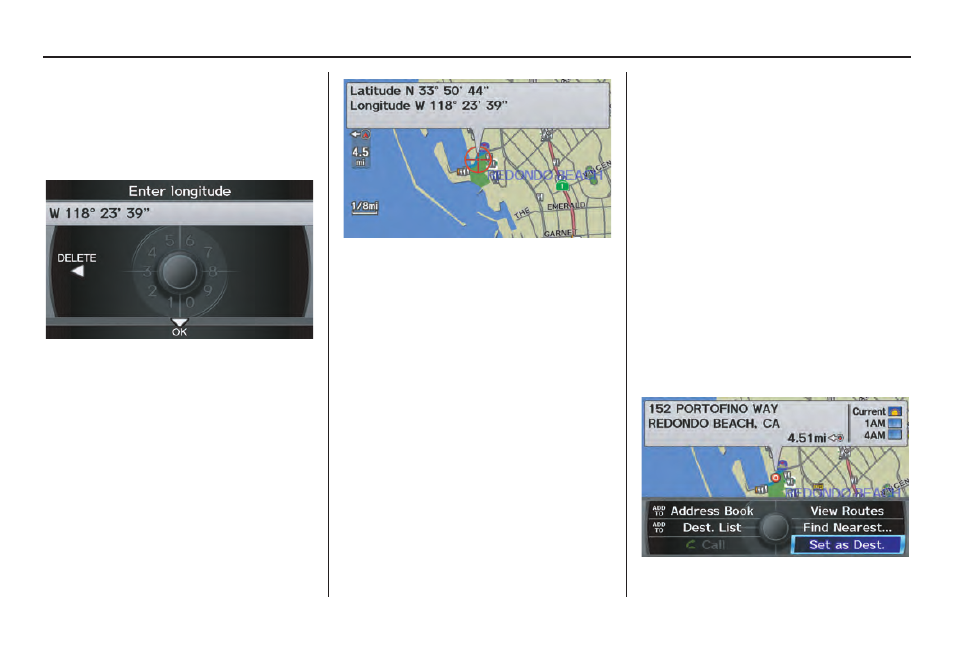 Entering a destination, 2010 mdx | Acura 2010 MDX User Manual | Page 45 / 184